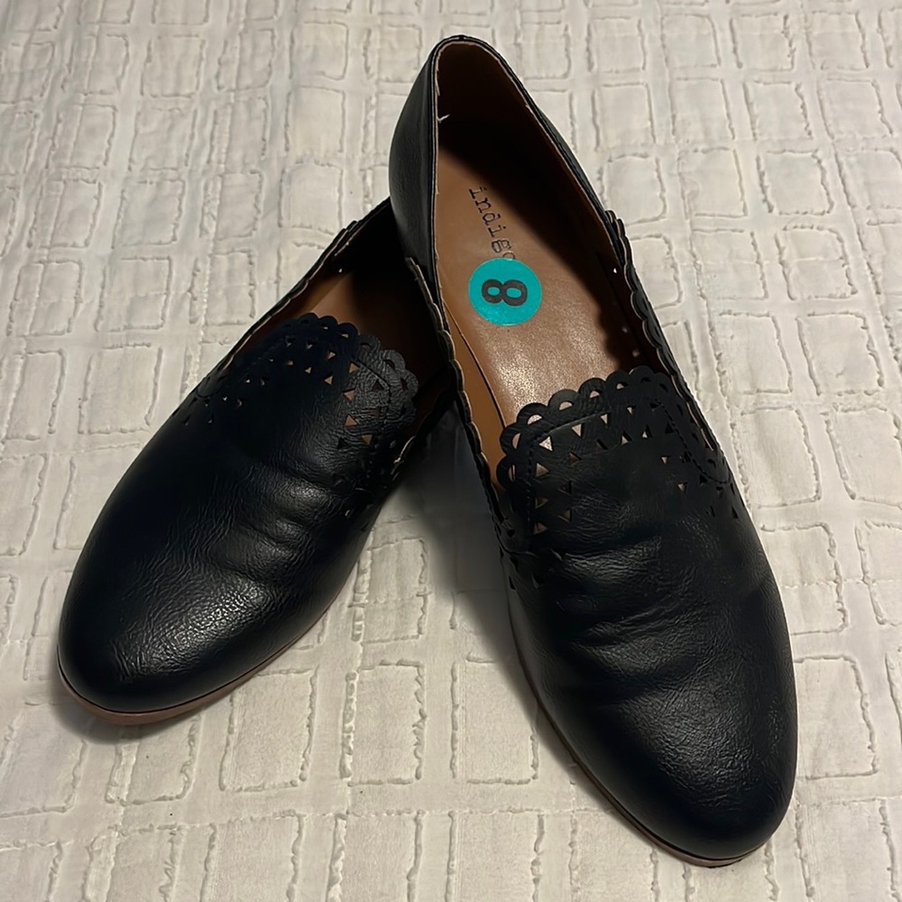 Black Indigo Loafers